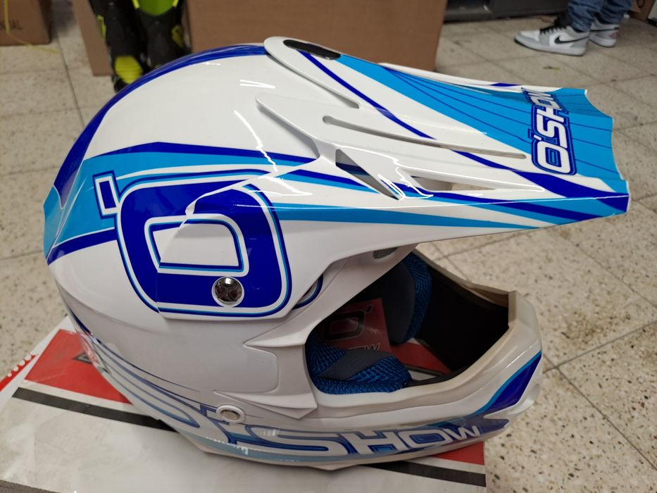 Kask crossowy kask na hulajnoge crossowy enduro M