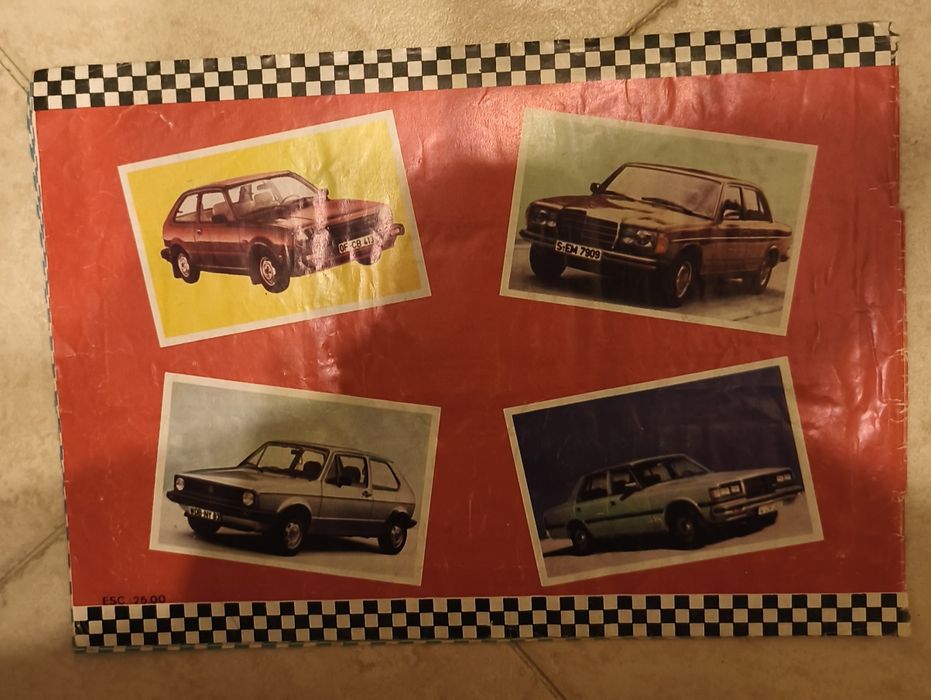 Revista de cromos de carros
