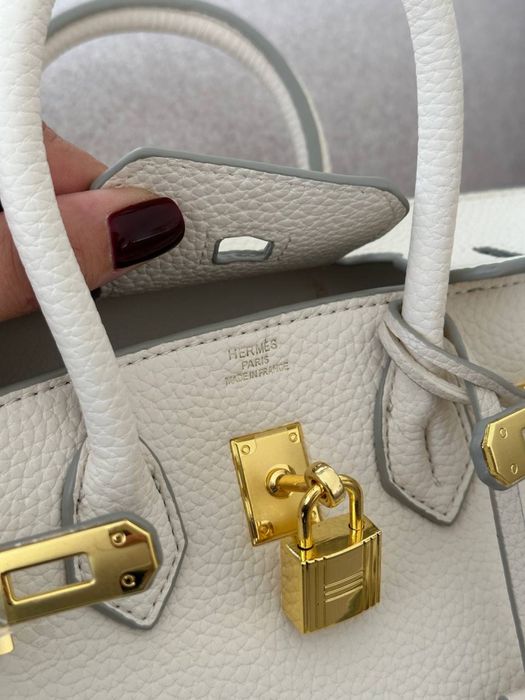 Сумка Hermès Birkin 25 Black / Milk