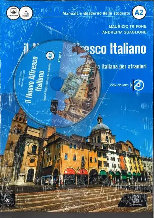 Nuovo Affresco Italiano A2. Podręcznik + CD mp3. Nowela. Nowy Produkt