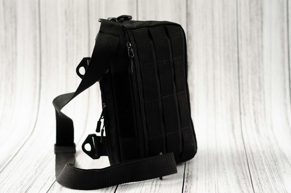 Сумка чоловіча на плече на груди через плече барсетка тактична М-1