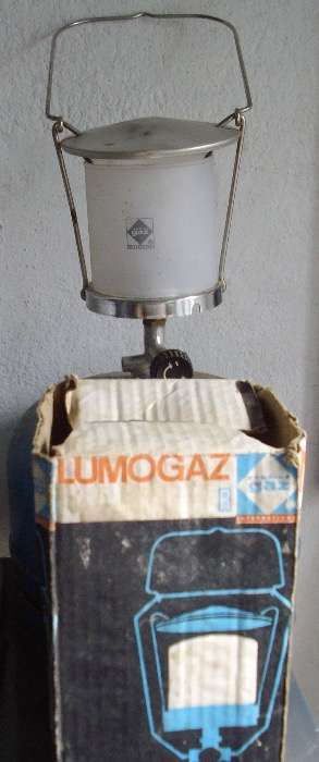 fogão e candeeiro camping gaz