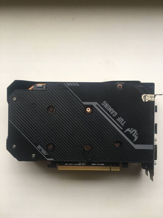 Видеокарта gtx 1660 super  asus tuf gaming 6gb