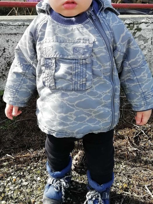 Зимовий роздільний комбінезон h&m на хлопчика