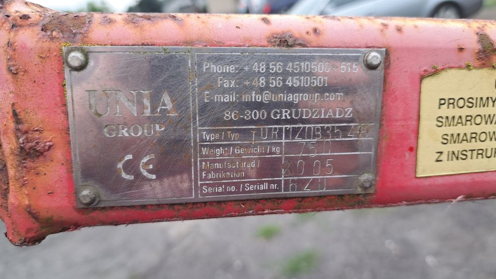 Sprzedam pług UNIA TUR