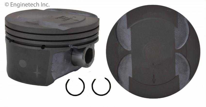 Поршні стандарт та ремонт Mazda Lincoln Ford 3.5L V6 DOHC
