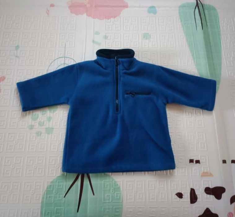 Флісова цупка кофта дитяча 3-6 місяців