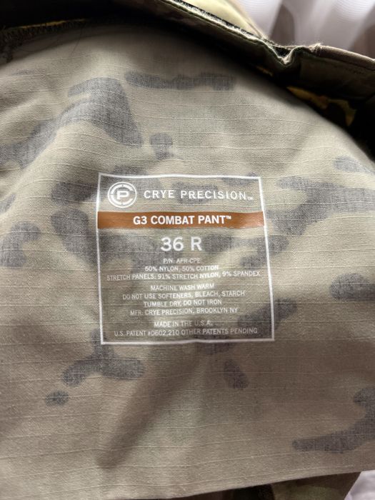 Штани Crye Precision G3 Permethrin Combat Pants - колір Multicam.