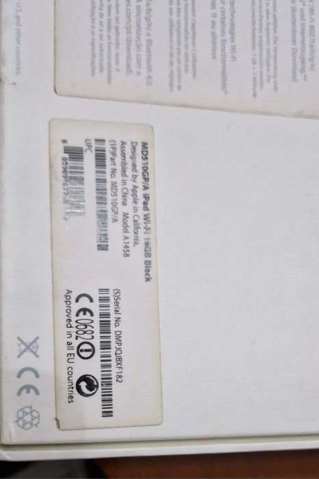 Ipad 3 e 4 Geração Wi-Fi 16Gb modelos A1430 e A1458