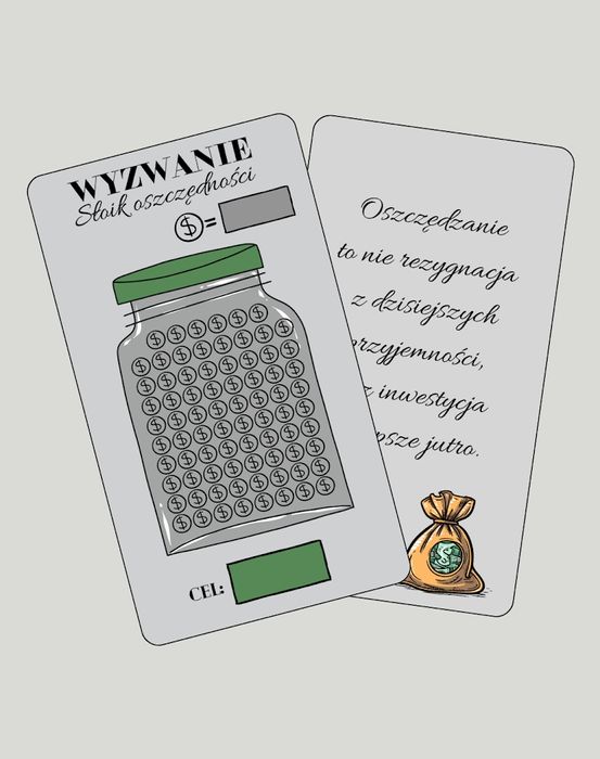 Wyzwanie oszczędnościowe „ Słoik oszczędności”