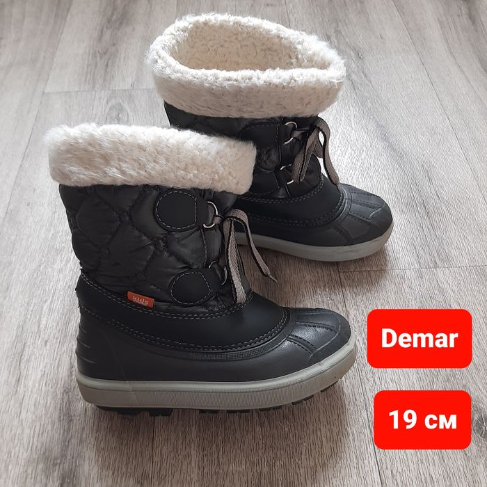 Сапоги зимние Демар Demar furry 28 29 размер 19 см