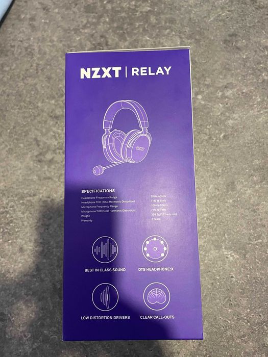 Fones Headset NZXT novos