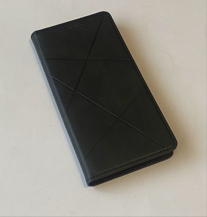 Чехол Xiaomi Redmi Note 14 4G Шкіра прошита Книжка з магнітом