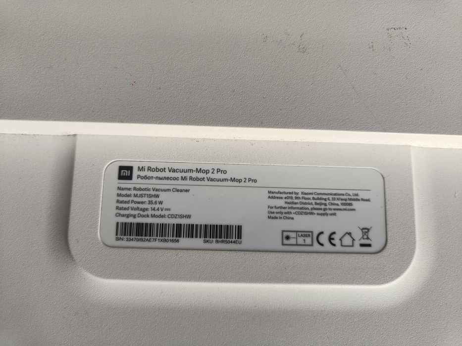 Mi Robot Vacuum-Mop 2 Pro