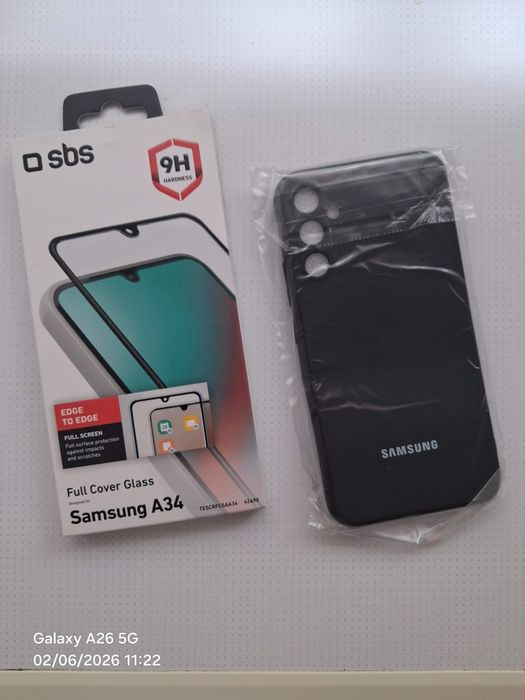 Capa + película Samsung A34