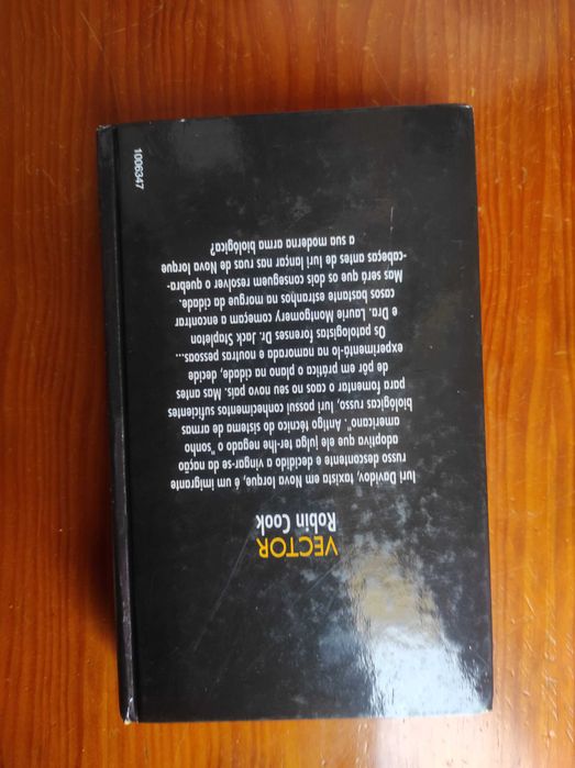 Livro Vector Robin Cook Policial e Thriller