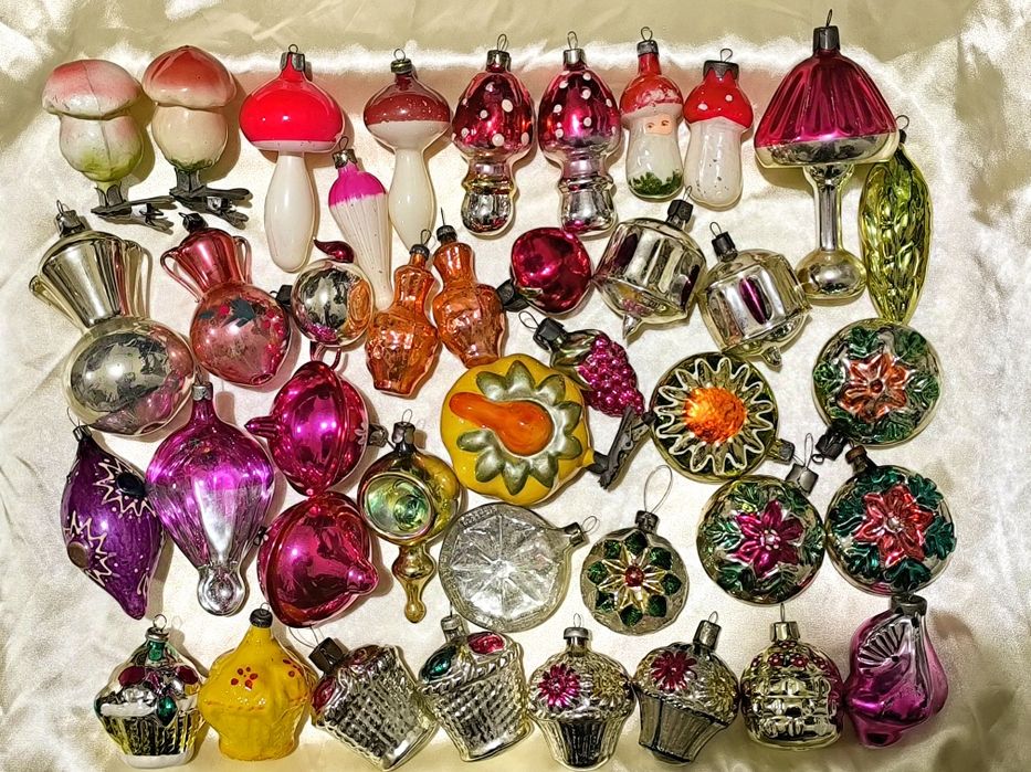 Ёлочные игрушки СССР