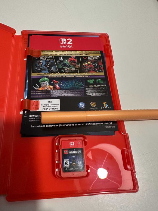Lego Batman Nintendo Switch 2 - wersja deluxe (z dodatkiem mayhem collection)