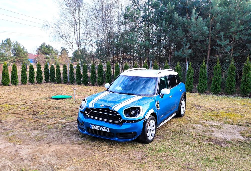 MINI Countryman S 1.5 Benzyna + Hybryda 4x4 Ładny Full Opcja Uszk Zarejestrowany