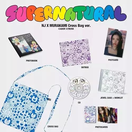 Newjeans 'Supernatural' - Cross Bag Ver., CD. Nowy Produkt