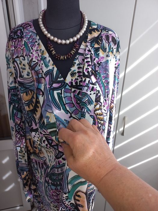 Чудова туніка, блузон! Ulla POPKEN!Розмір 66-70!