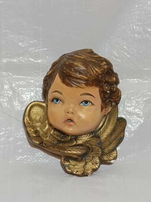 Cabeça de anjo para pendurar