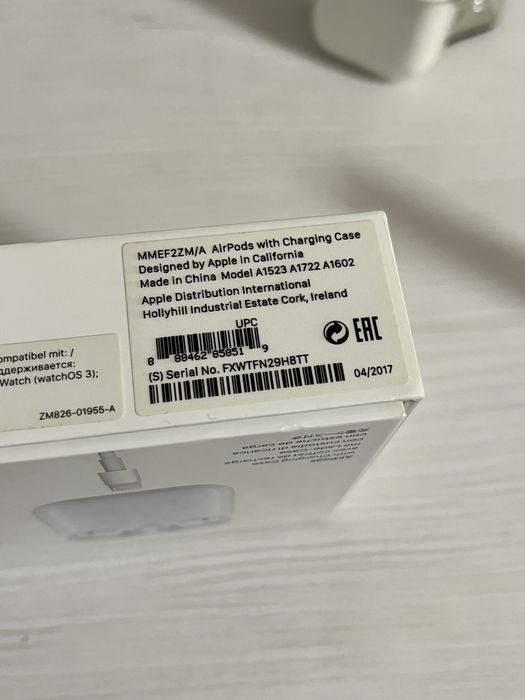 Air Pods з коробкою+ чехол