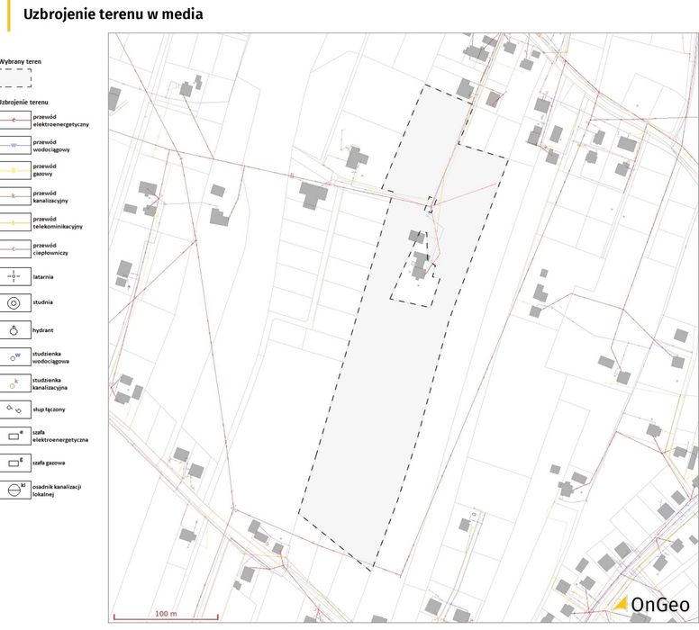 Działka budowlana 1300 m² | Kobielice