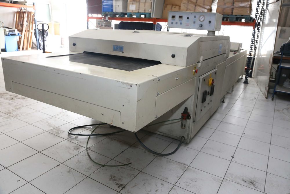 Prensa rotativa Termocolagem com descarregador Martin