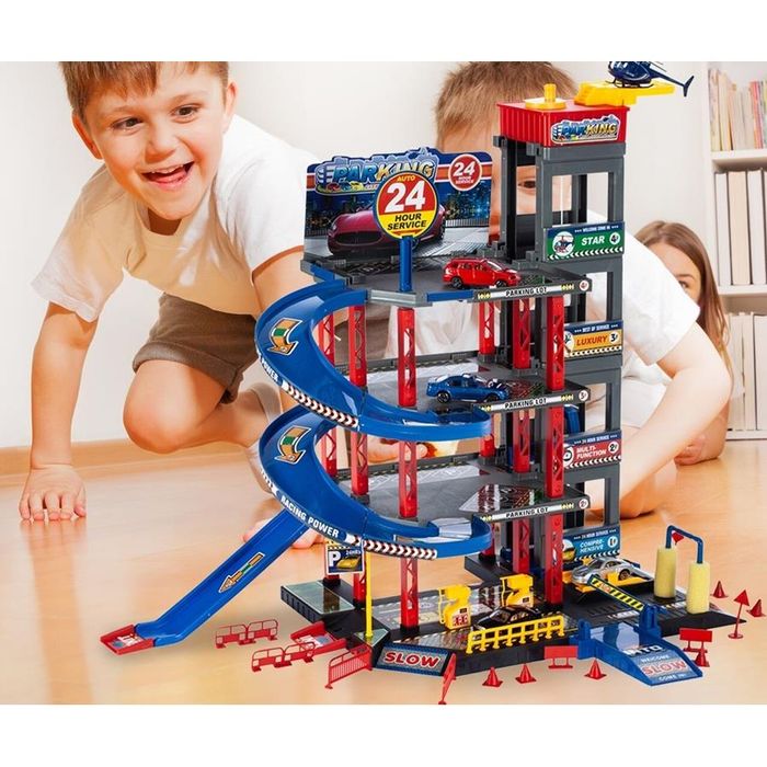 Parking Samochodowy Garaż Wielopoziomowy Winda Myjnia Auta Helikopter