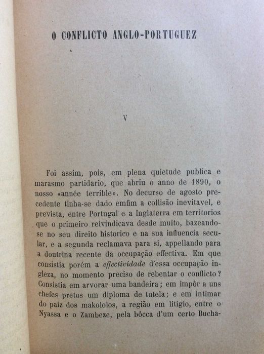 Do ultimatum ao 31 de Janeiro - Esboço d História Politica. Por Bazilio Telles. 1905. 1.ª edição