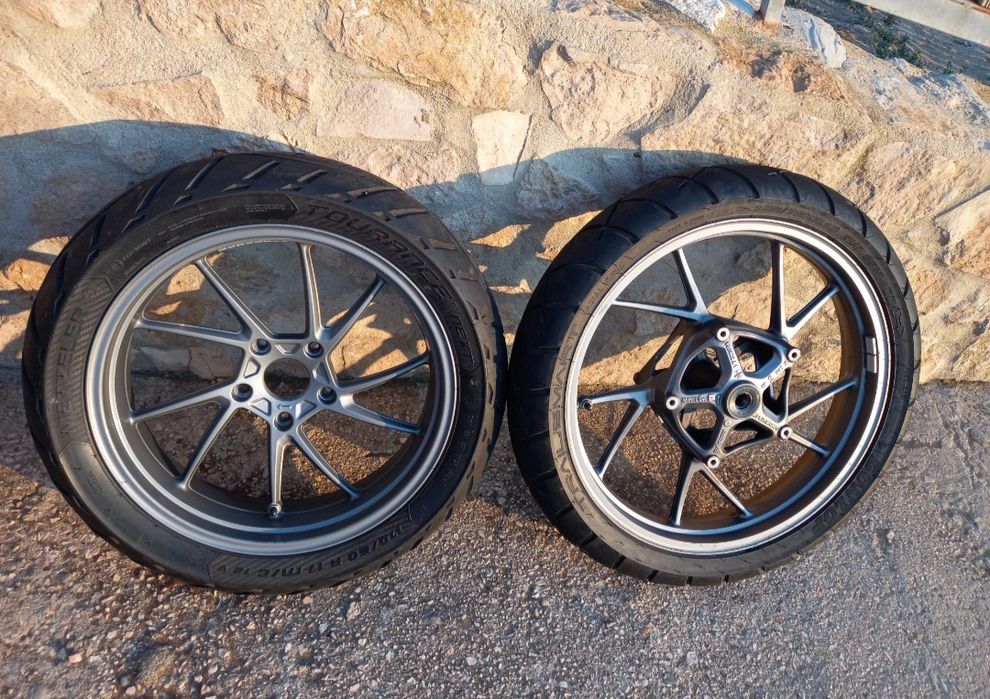Jantes e pneus Bmw gs 1200/1250