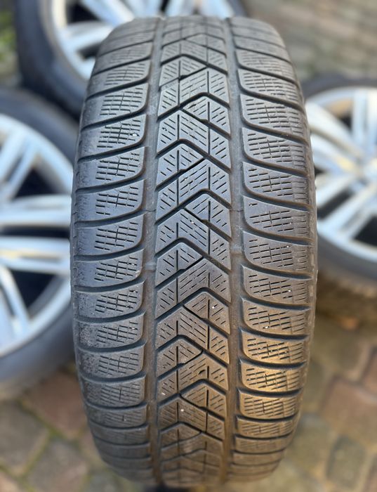 Zimowe 19 cali felgi koła VW Tiguan r-line oryginalne 5x112 ET43 7.5J