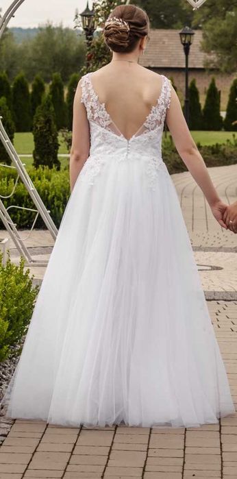 Suknia ślubna princessa