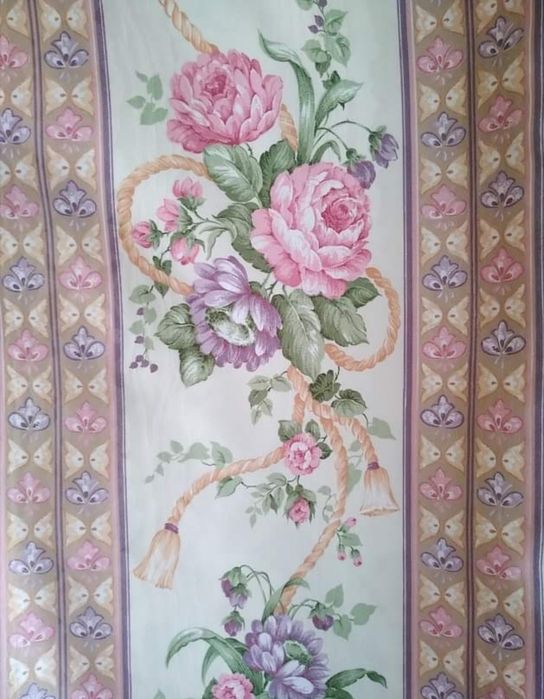 Tecido estampado vintage