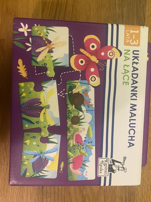 Ukladanki malucha kapitan nauka