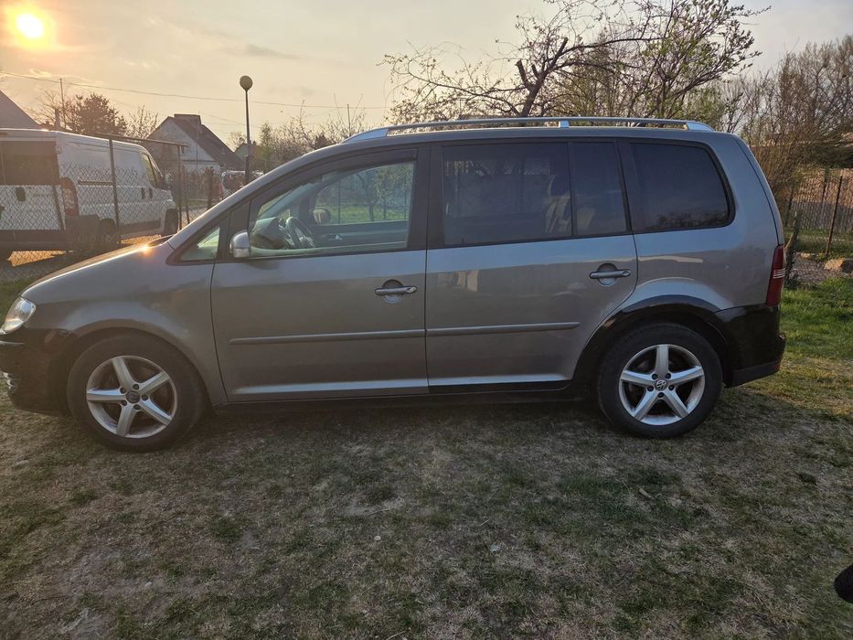 Volkswagen Touran VW Touran 2.0 2008, 171tys km, automat, hak