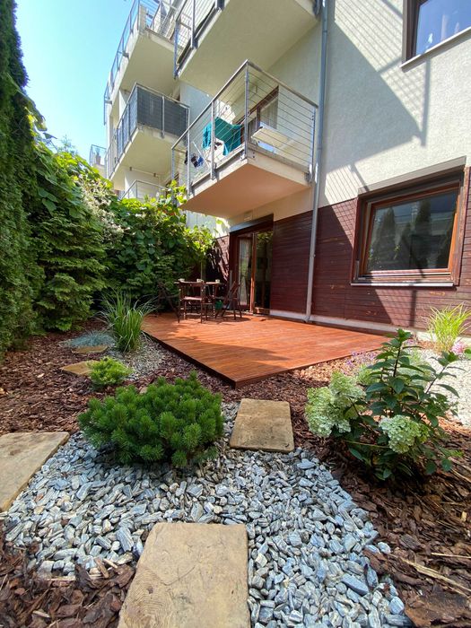 Hel! Apartament z ogródkiem dla 4-6 osób! Parking!