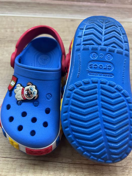 Продам крокси Crocs Lego та гумові чоботи С8-9 на хлопчика