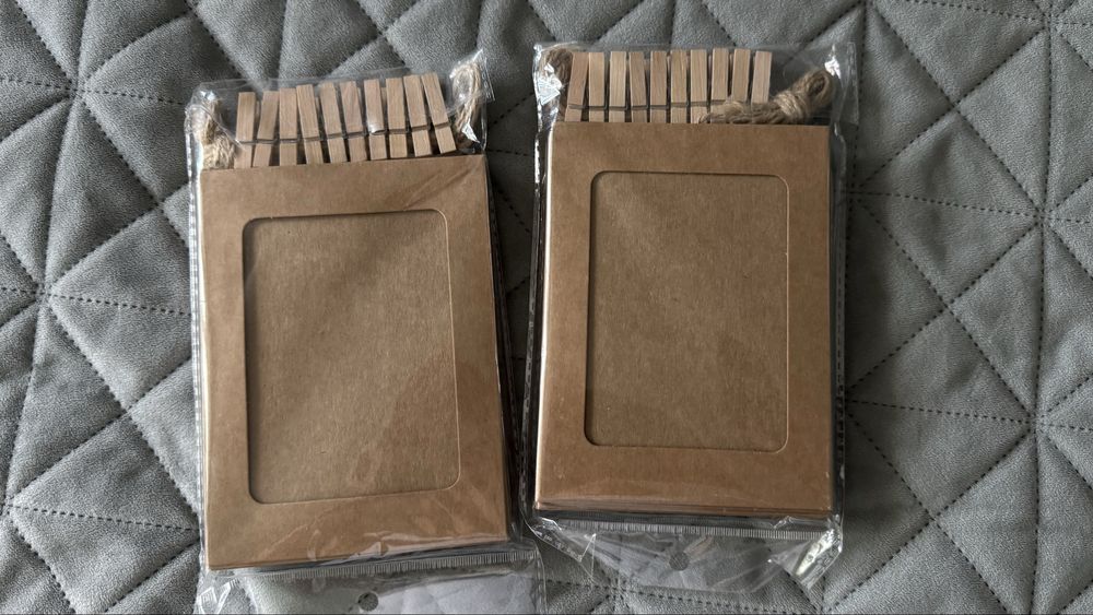 Гірлянда з рамочками для фото (декор, без текстової вивіски)