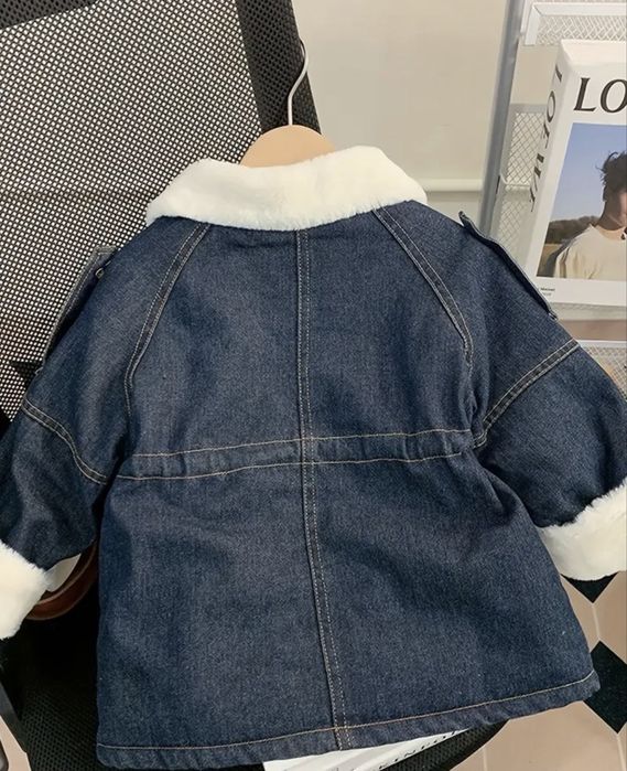 Куртка тепла джинсова