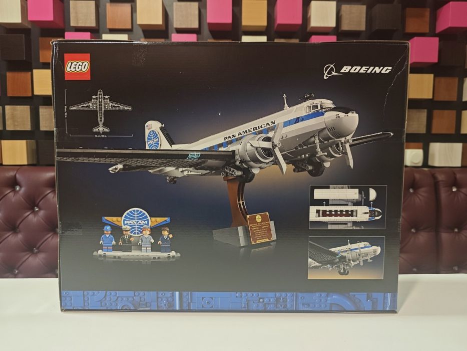 LEGO 11378 Пасажирський літак Douglas DC-3 PAN AM. Icons