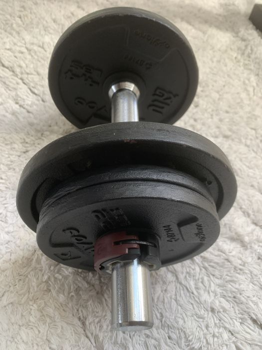 Hantle żeliwne 10kg