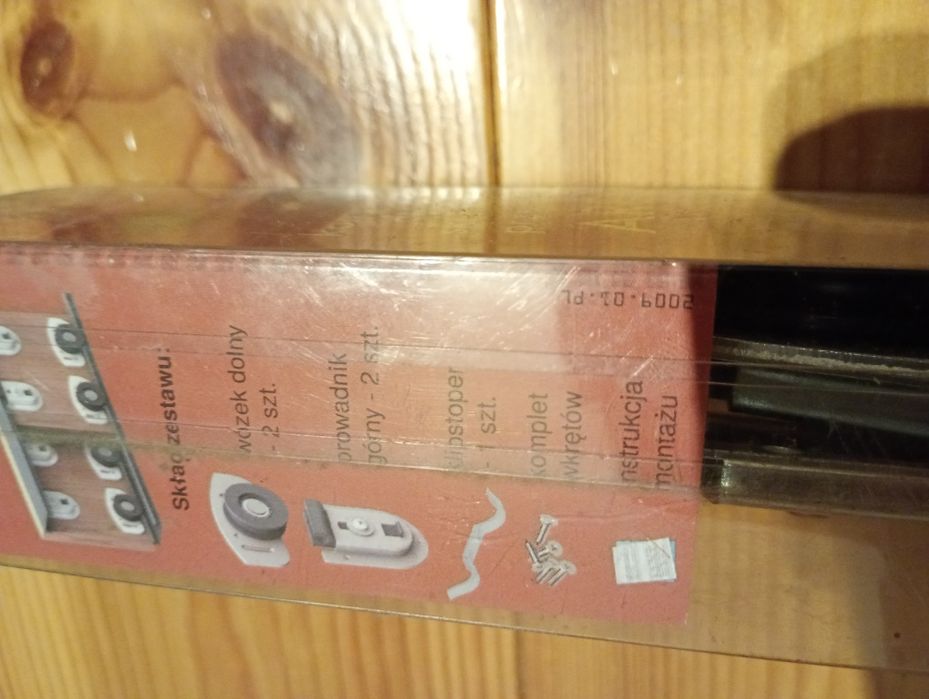 Szafa przesuwna zestaw okuć przesuwnych typ Ares 2