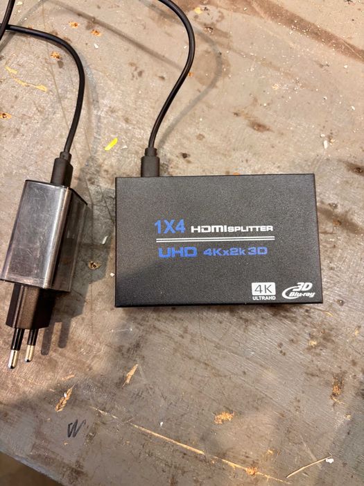 HDMI Splitter 1x4 UHD 4Kx2K 3D – rozdzielacz sygnału HDMI