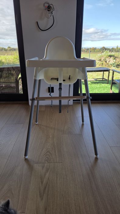 Krzesełko Ikea Antilop z podnóżkiem