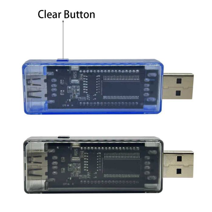 USB тестер емкости аккумулятора, вольтметр, амперметр