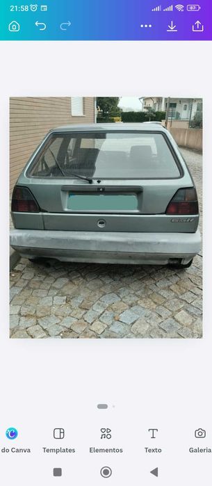 Volkswagen Golf 2, três portas foto 3
