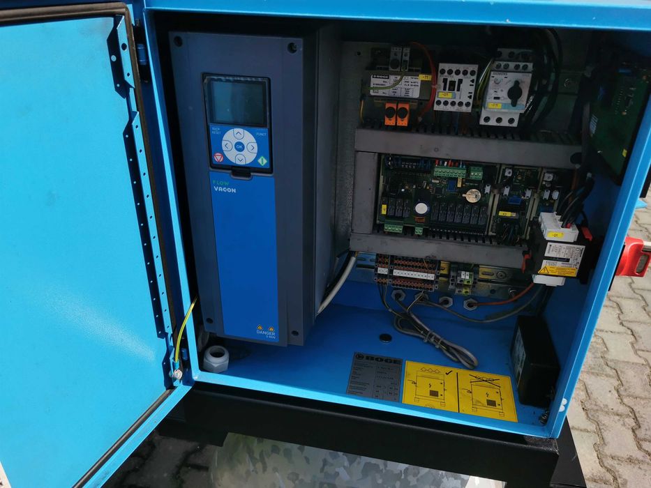 7.5kw + FALOWNIK Sprężarka śrubowa 13bar BOGE 1000L kompresor OSUSZACZ ...