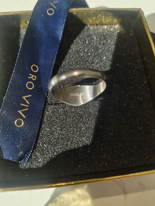 Anel de Mesa Signet Ring Oro Vivo